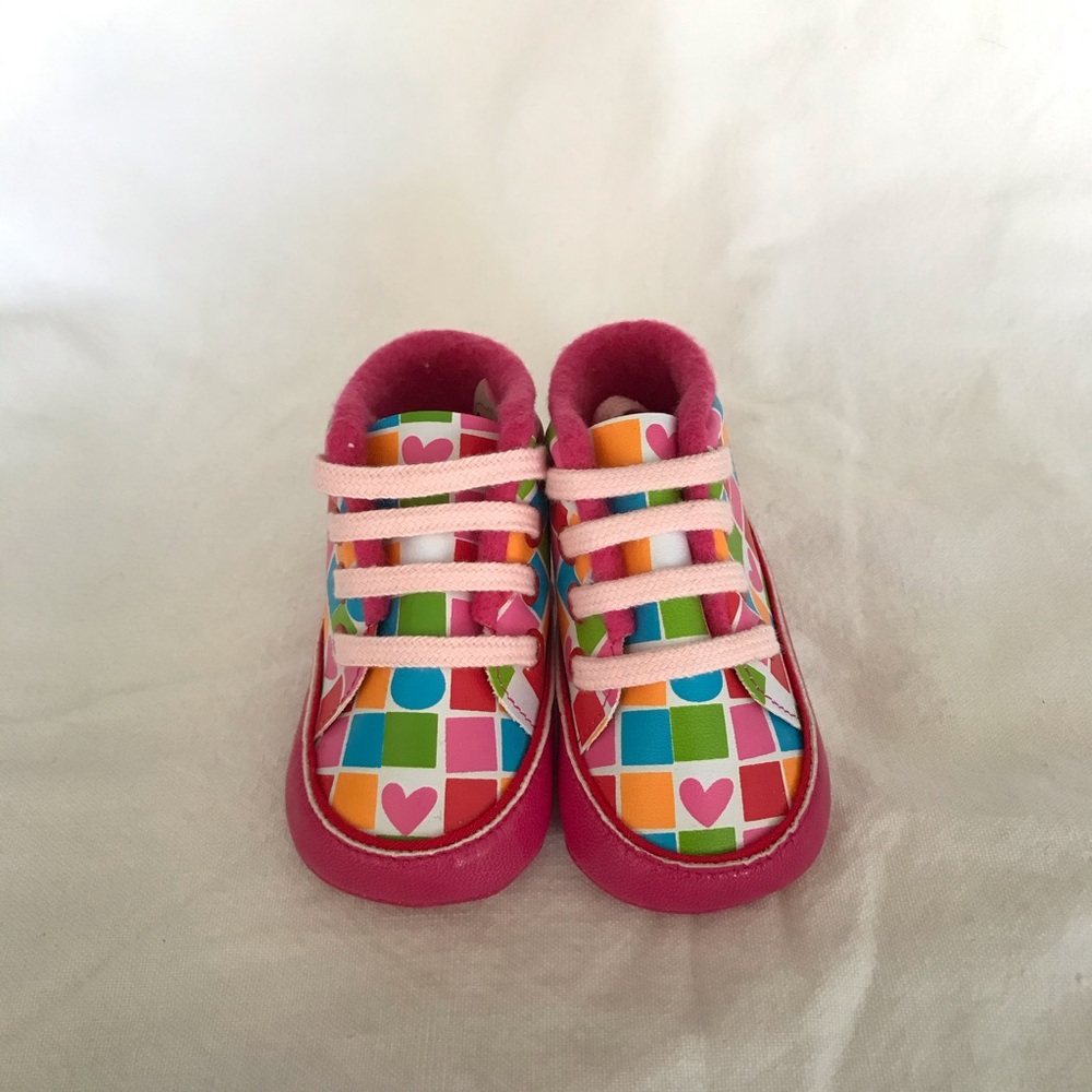 Agatha Ruiz De La Prada Baby High Top Baby Shoes